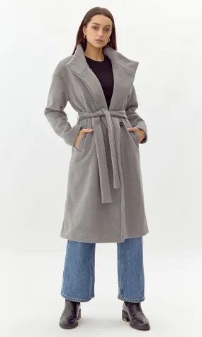 Nessa Funnel Neck Coat