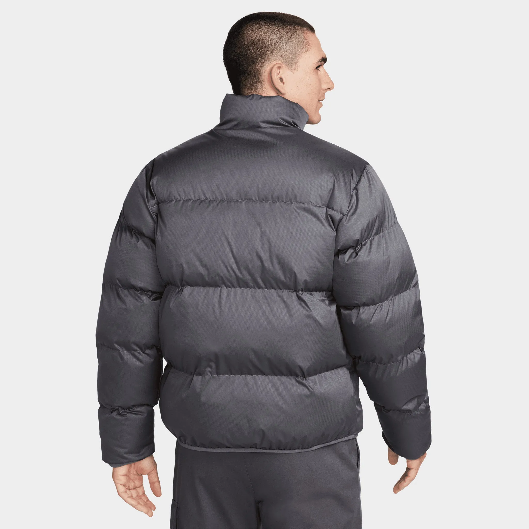 Nike Sportswear Club Puffer Jacket Iron Grey / White