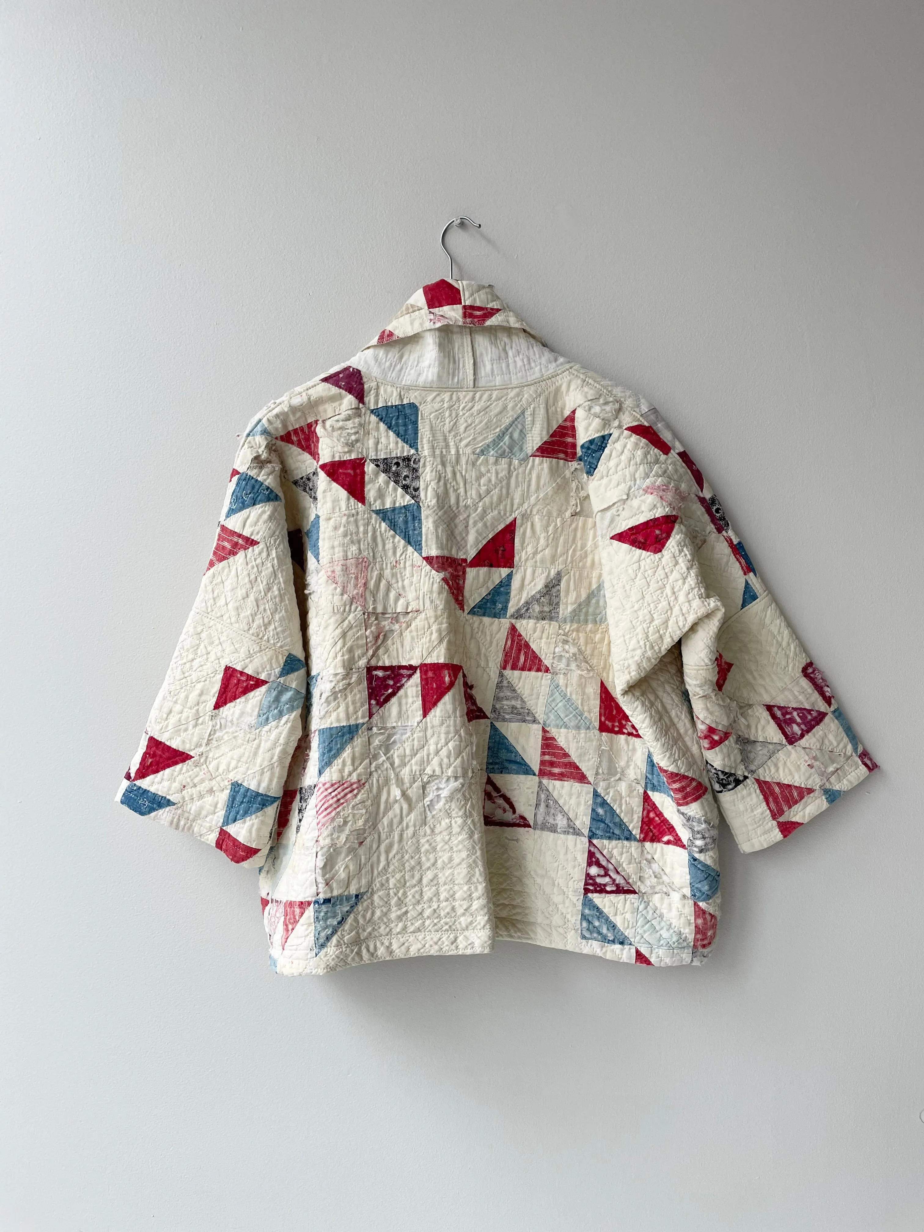 Ocean Waves Handmade Quilt Coat