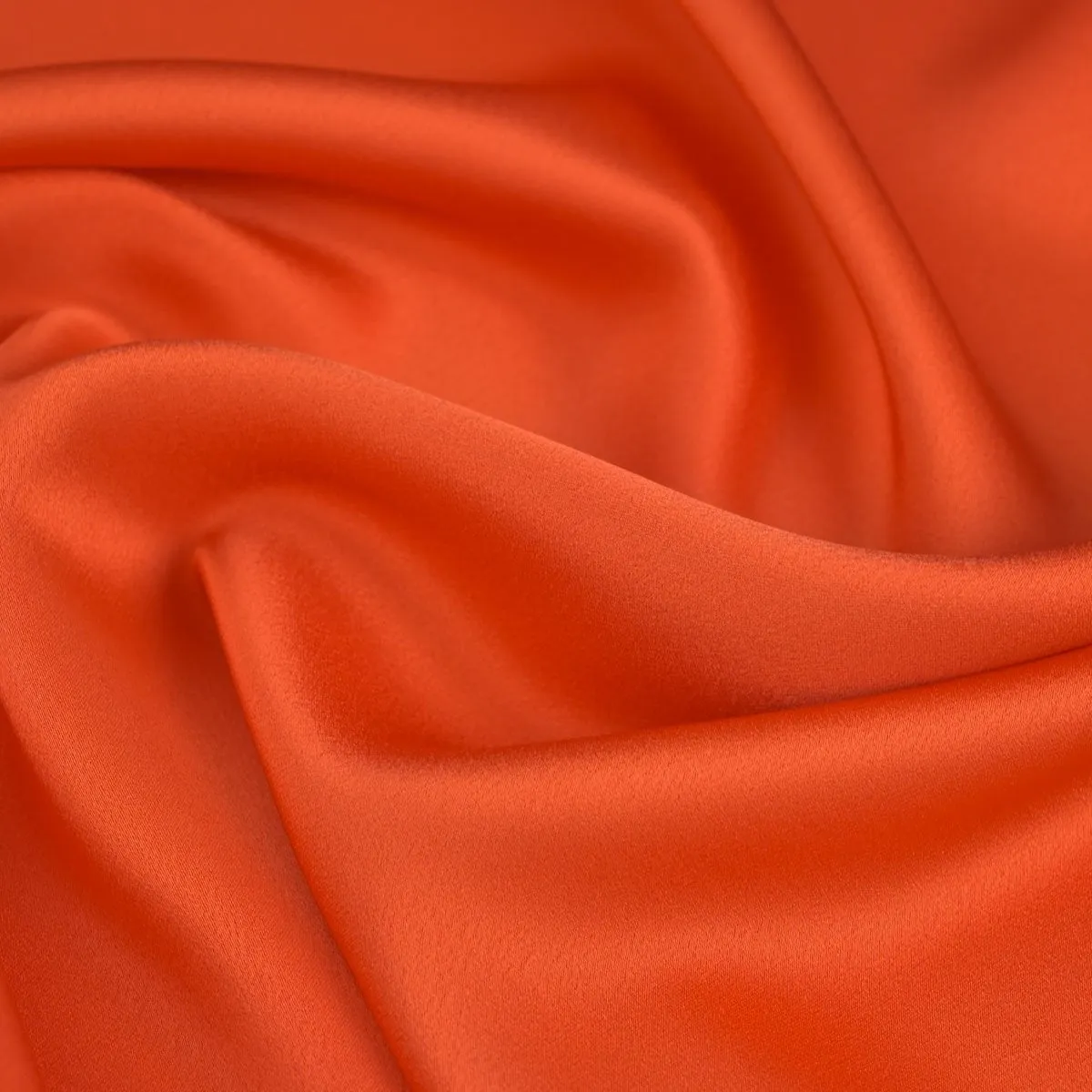 Orange Satin Crepe 97102