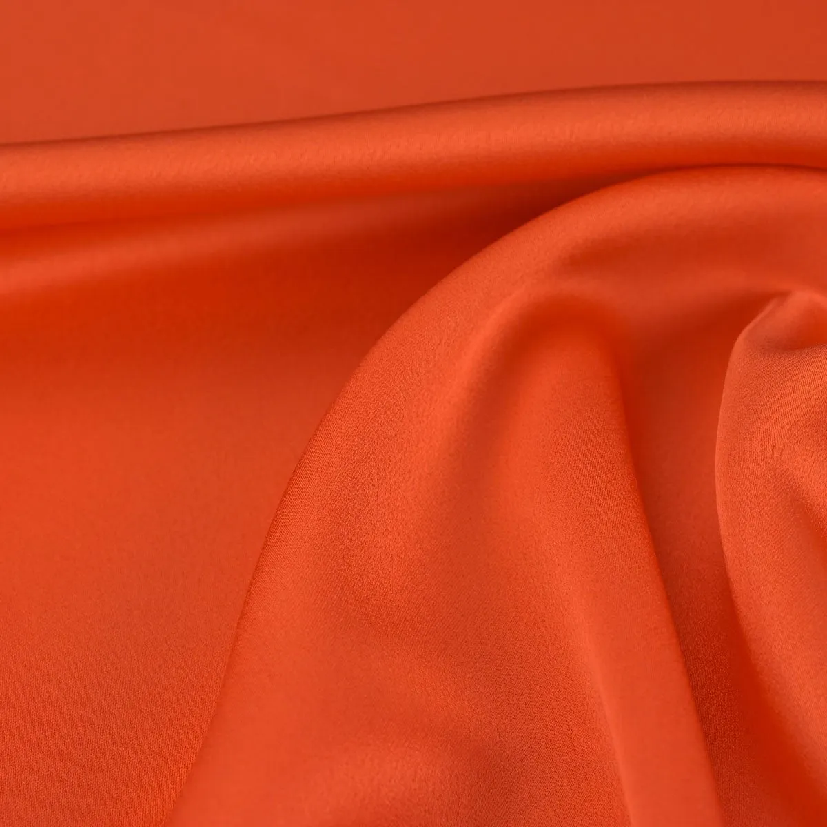 Orange Satin Crepe 97102