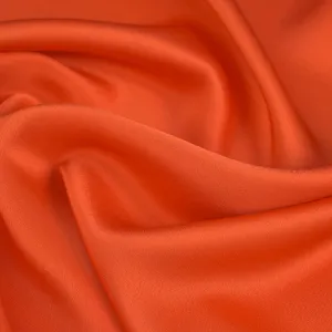 Orange Satin Crepe 97102