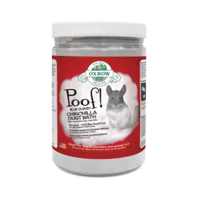 Oxbow Poof Blue Cloud Chinchilla Dust Bath 2.5lb