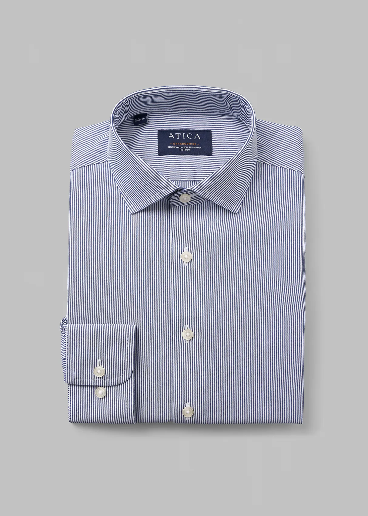 Oxfordshire Navy Stripes Shirt