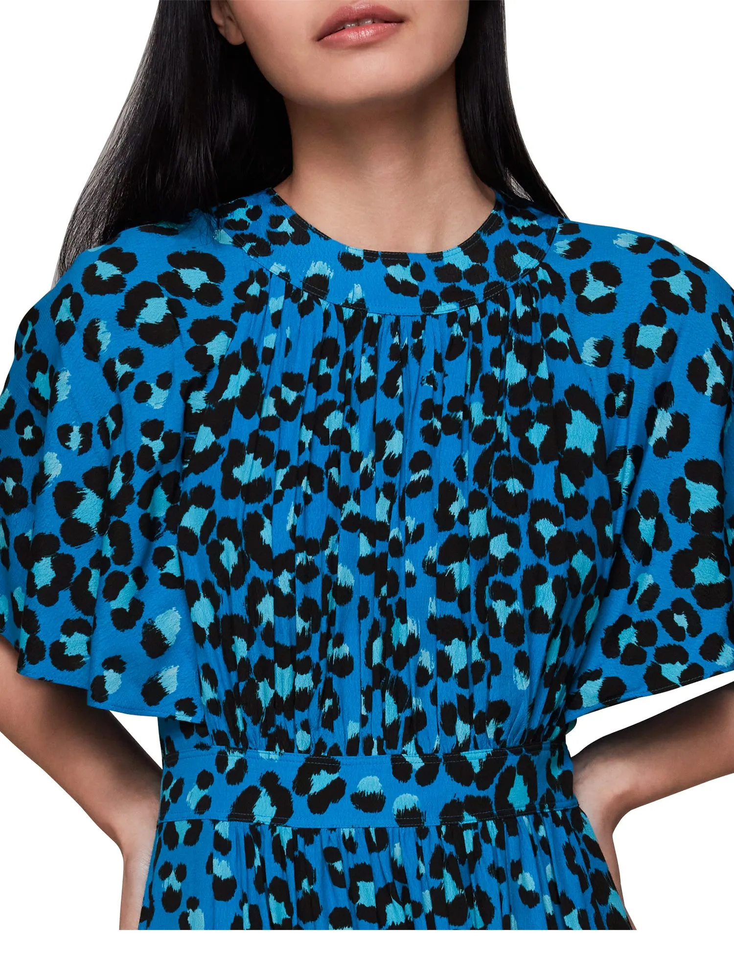 Painted Leopard Amelia Dress