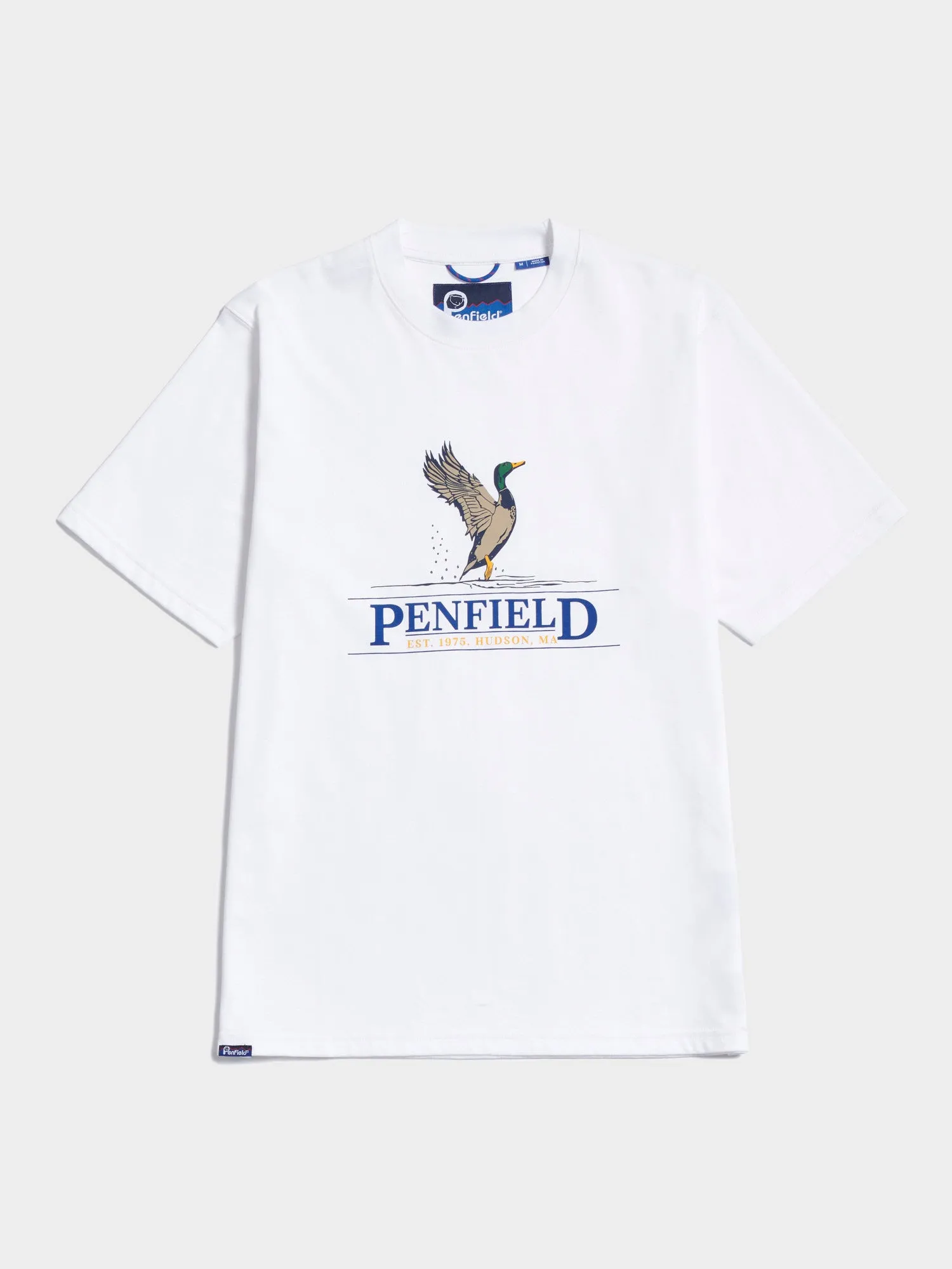 Penfield Mens Regal Mallard T-Shirt Bright White