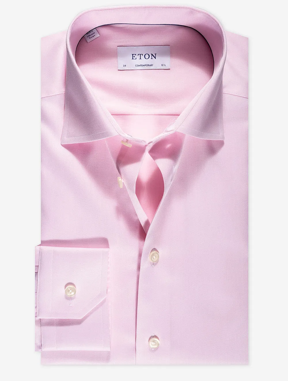 Pink  Contemporary Fit Shirt