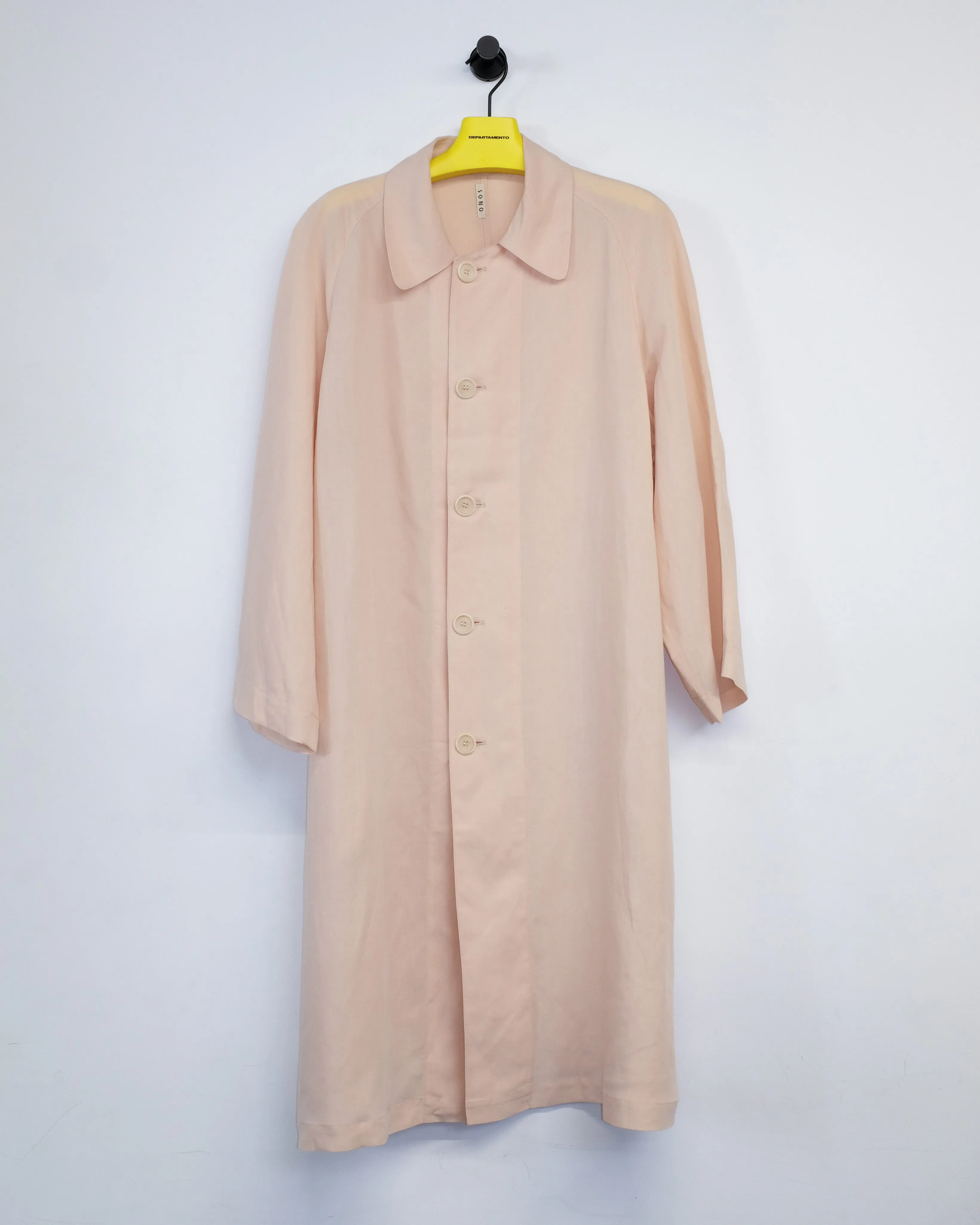 Pink Sand Linen & Tencel Cat Coat