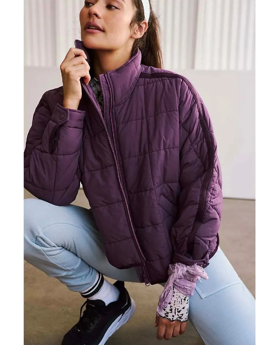 Pippa Packable Puffer Black Berry