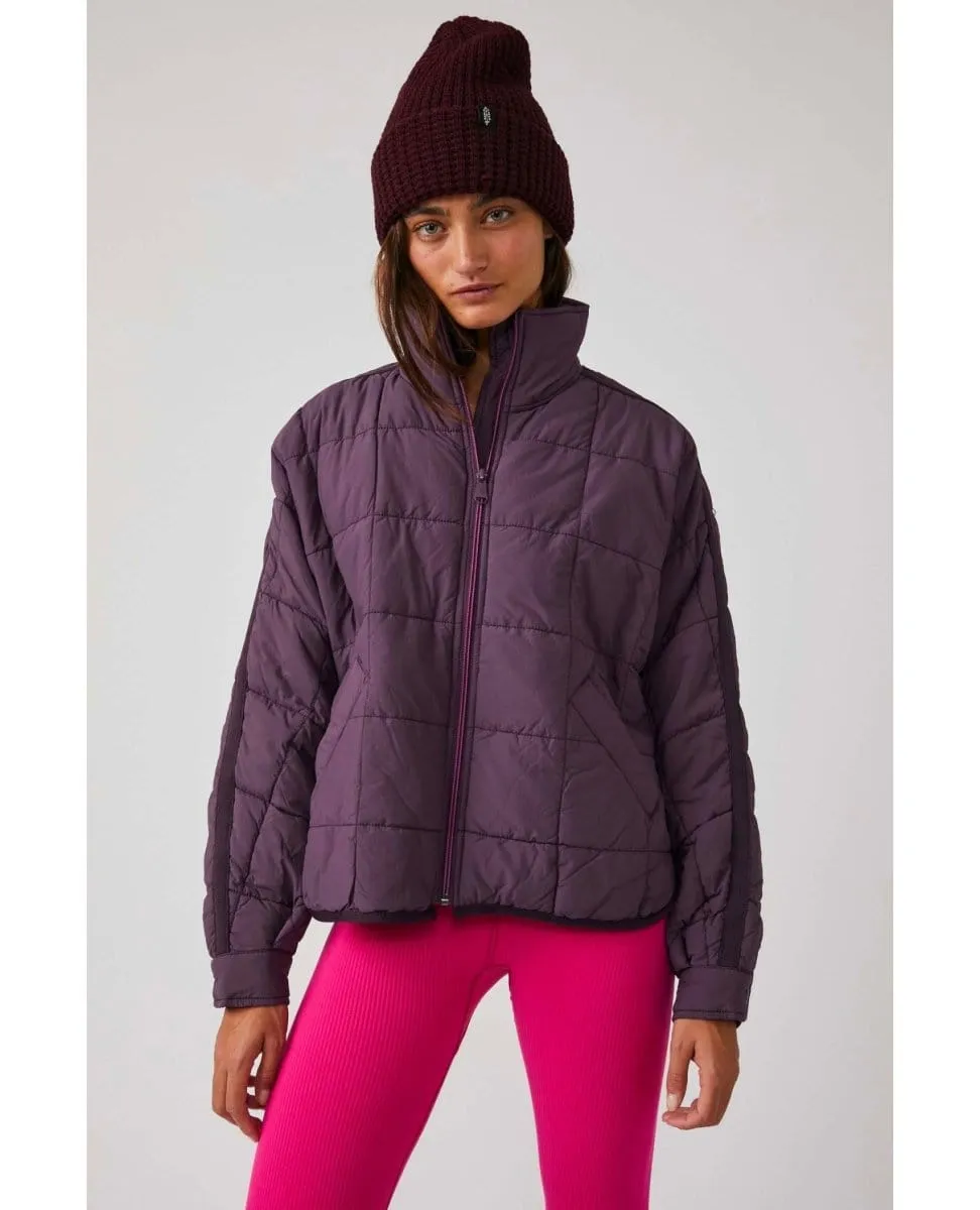 Pippa Packable Puffer Black Berry