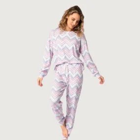 PJ Salvage Mountain Bound Thermal Ski Jammie Set