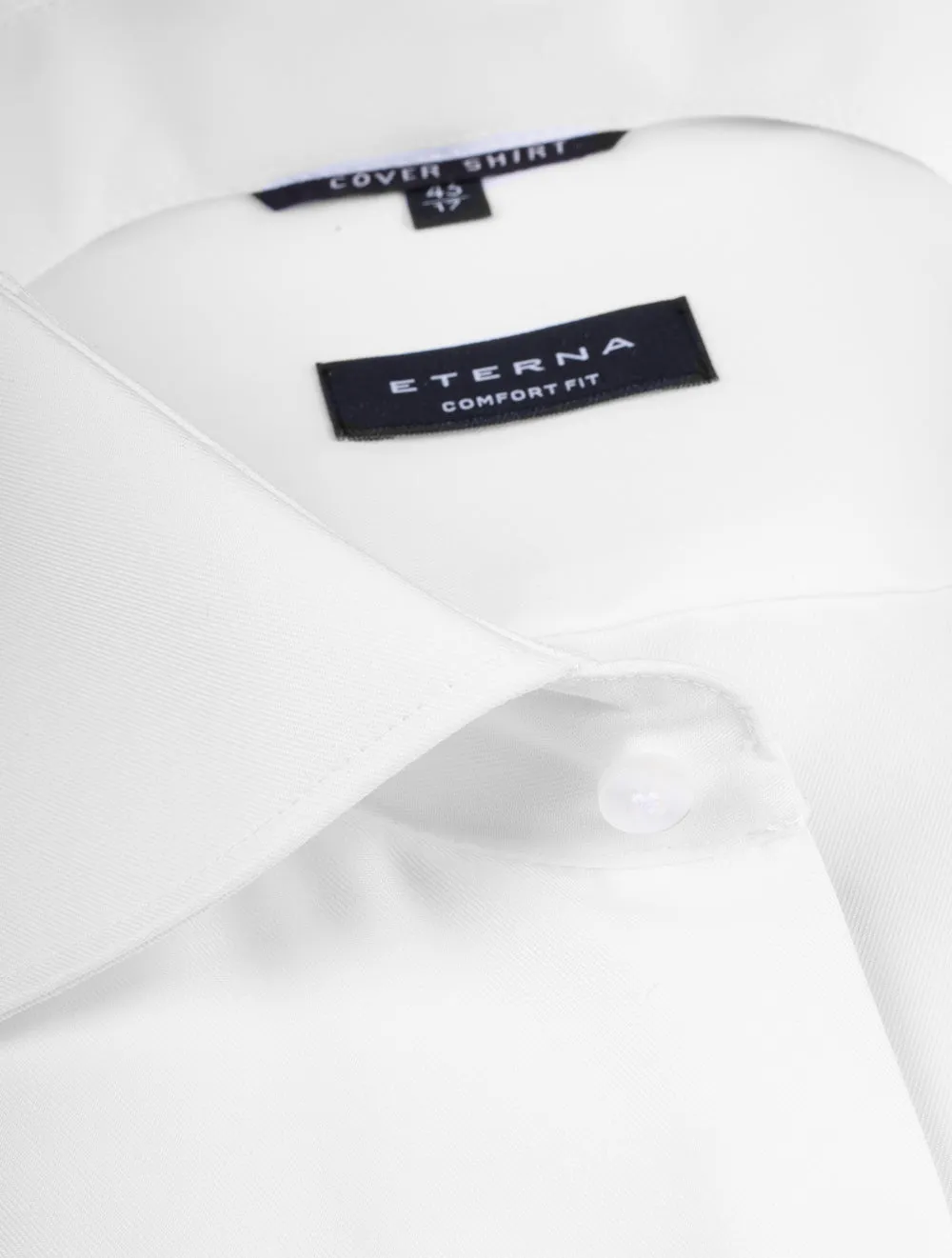 Plain Comfort Fit Shirt White