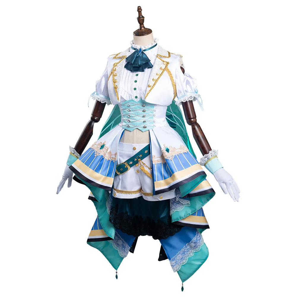 Pretty Derby Mejiro McQueen Dress Outfits Halloween Carnival Suit Cosplay Costume