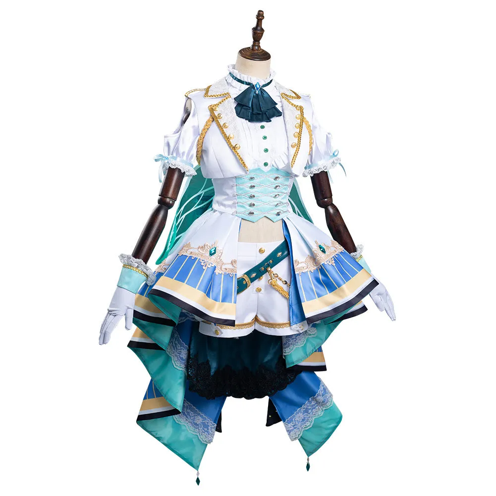 Pretty Derby Mejiro McQueen Dress Outfits Halloween Carnival Suit Cosplay Costume