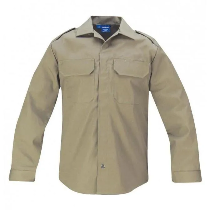 Propper Men's CDCR Line Duty Shirt - Long Sleeve - Silver Tan