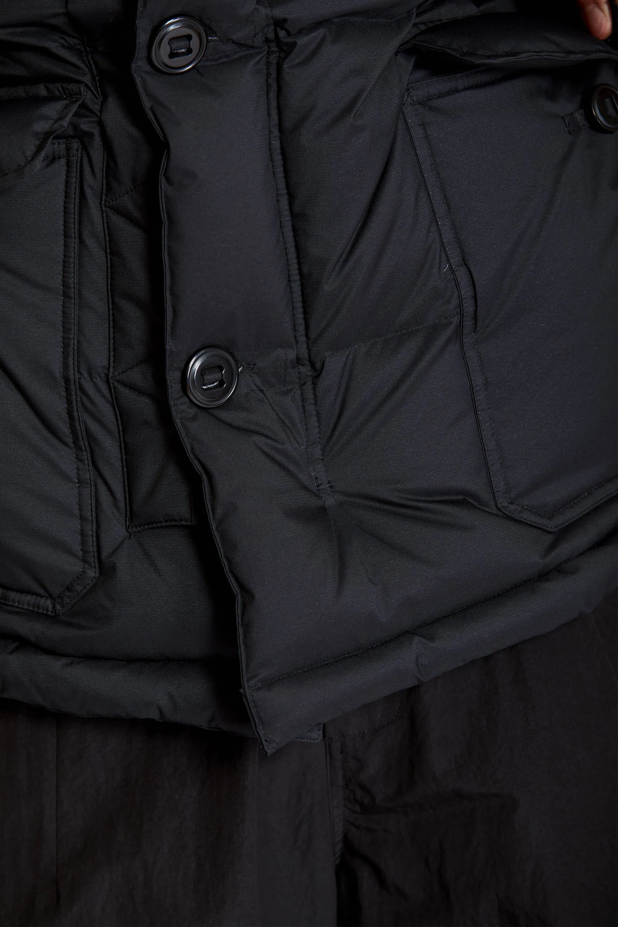 Raf Down Parka Black