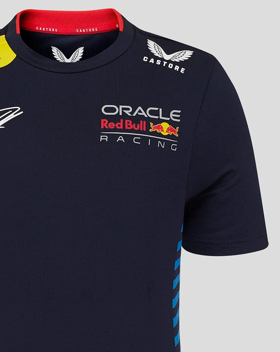 Red Bull Racing F1 Kid's 2024 Max Verstappen Team T-Shirt - Youth Navy