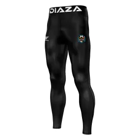 Referee Compression Pants Men Black