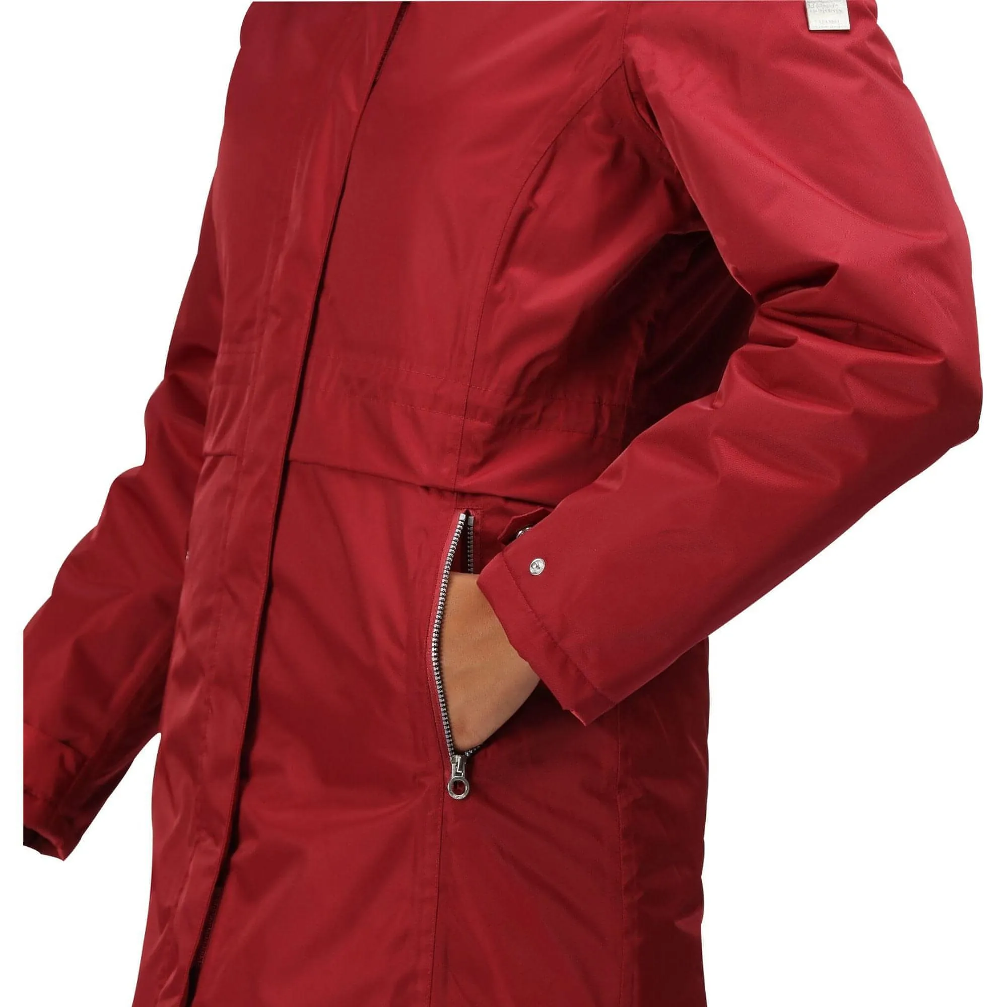 Regatta Lexis Waterproof Insulated Womens Parka Jacket - Red