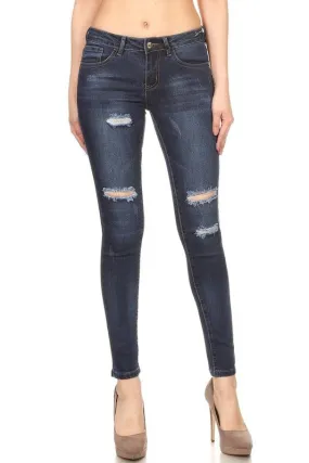 Ripped Skinny Denim