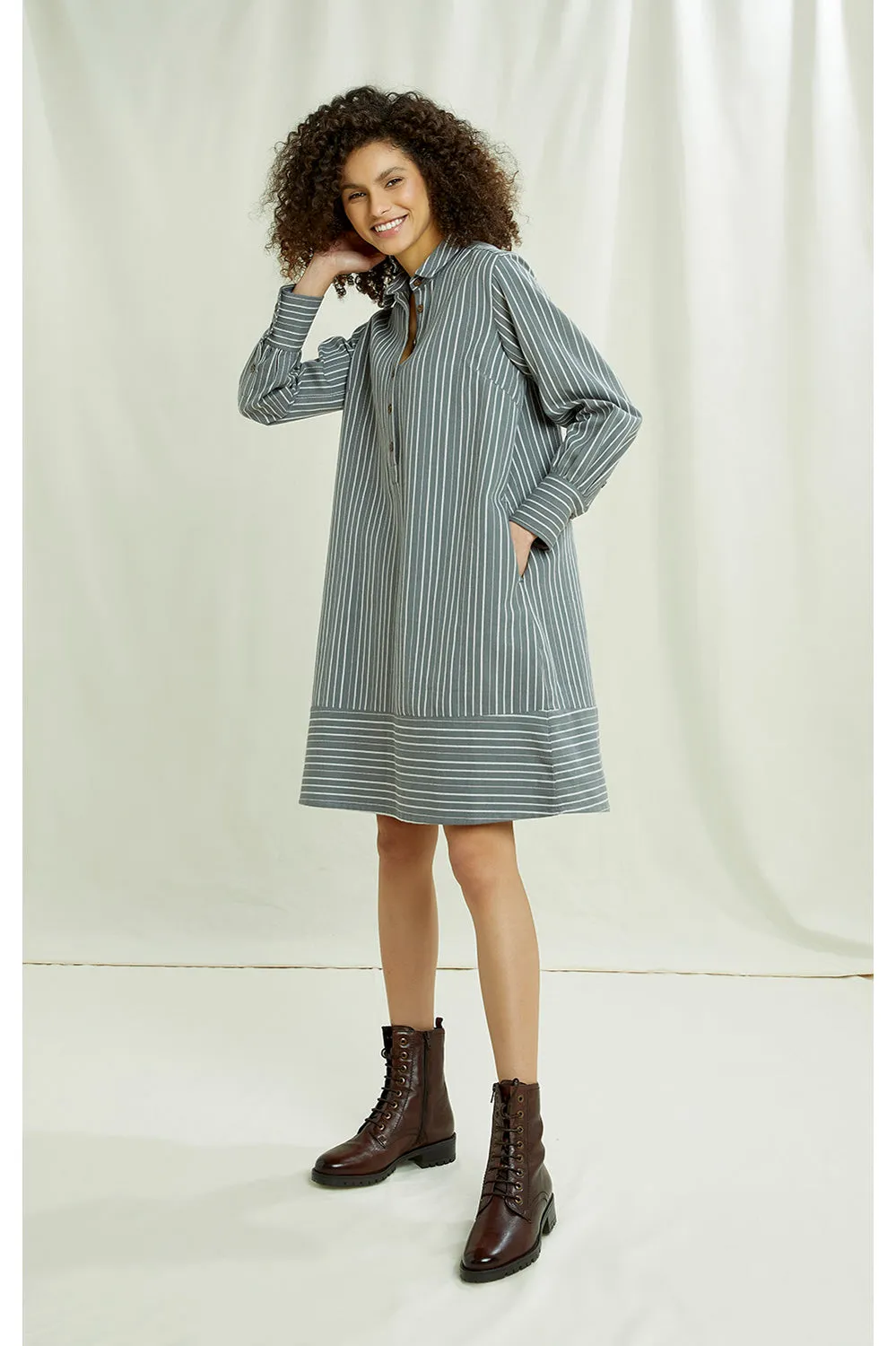 Roberta Striped Dress