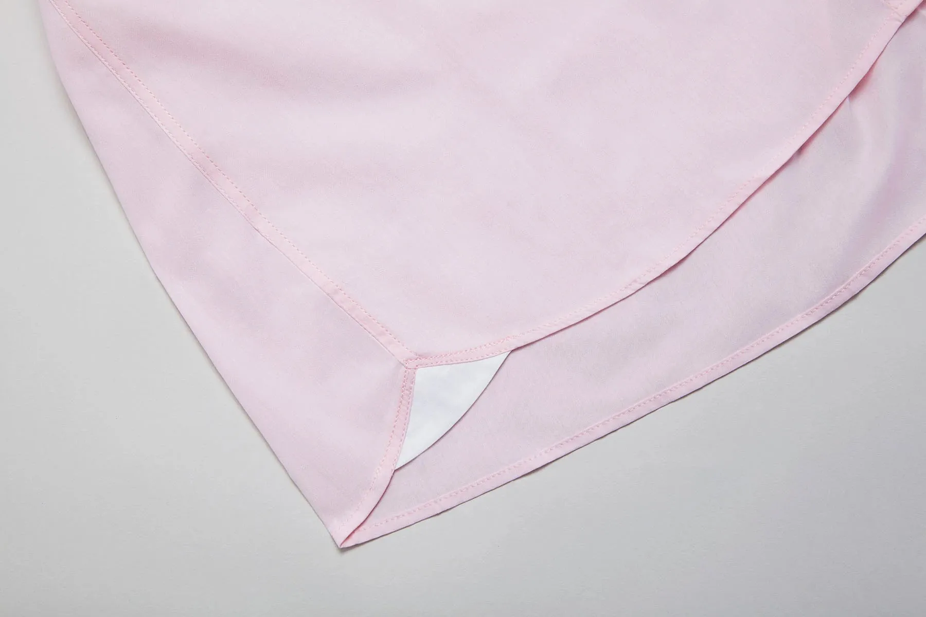 Salmon Pink Cotton Shirt for Men