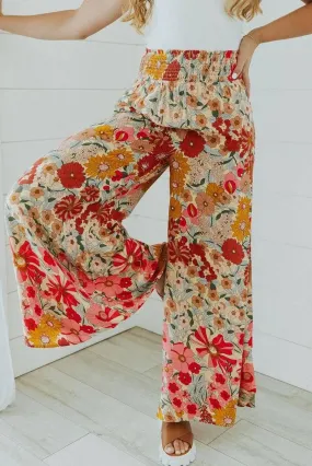 Shop our Super Loose Boho Floral Pants for Women: Perfect for Any Occasion!