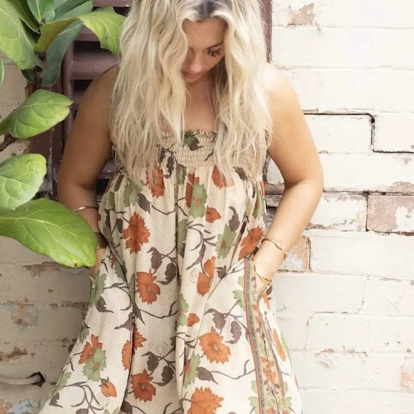 Short Strappy Dress – Flora