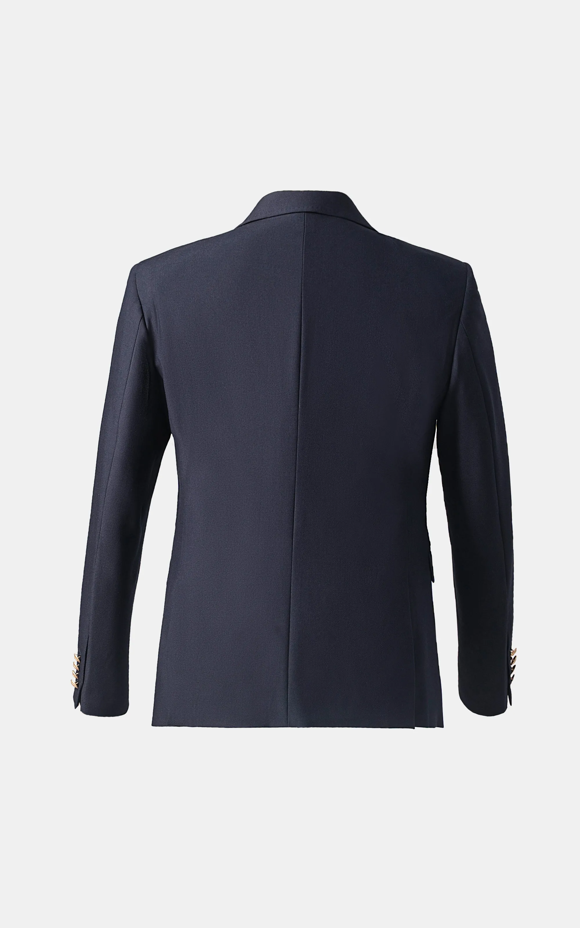 SIGNATURE DOUBLE BREASTED COAT NAVY