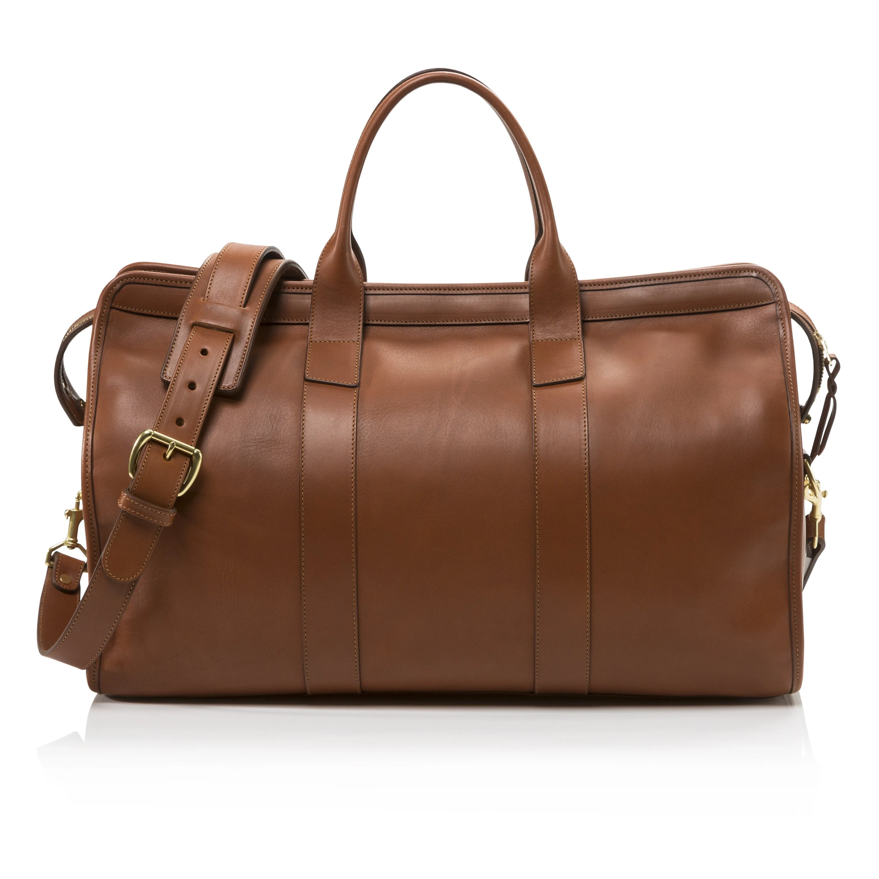 Signature Travel Duffle - Tumbled Leather