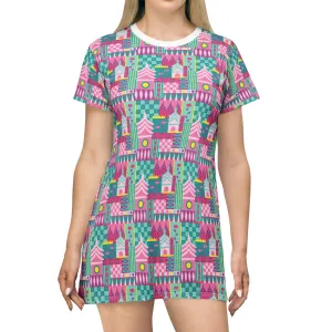 Small World T-Shirt Dress