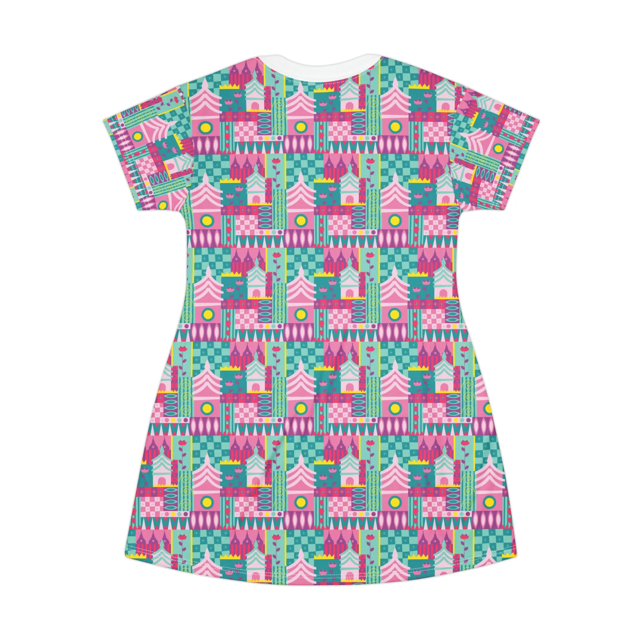 Small World T-Shirt Dress