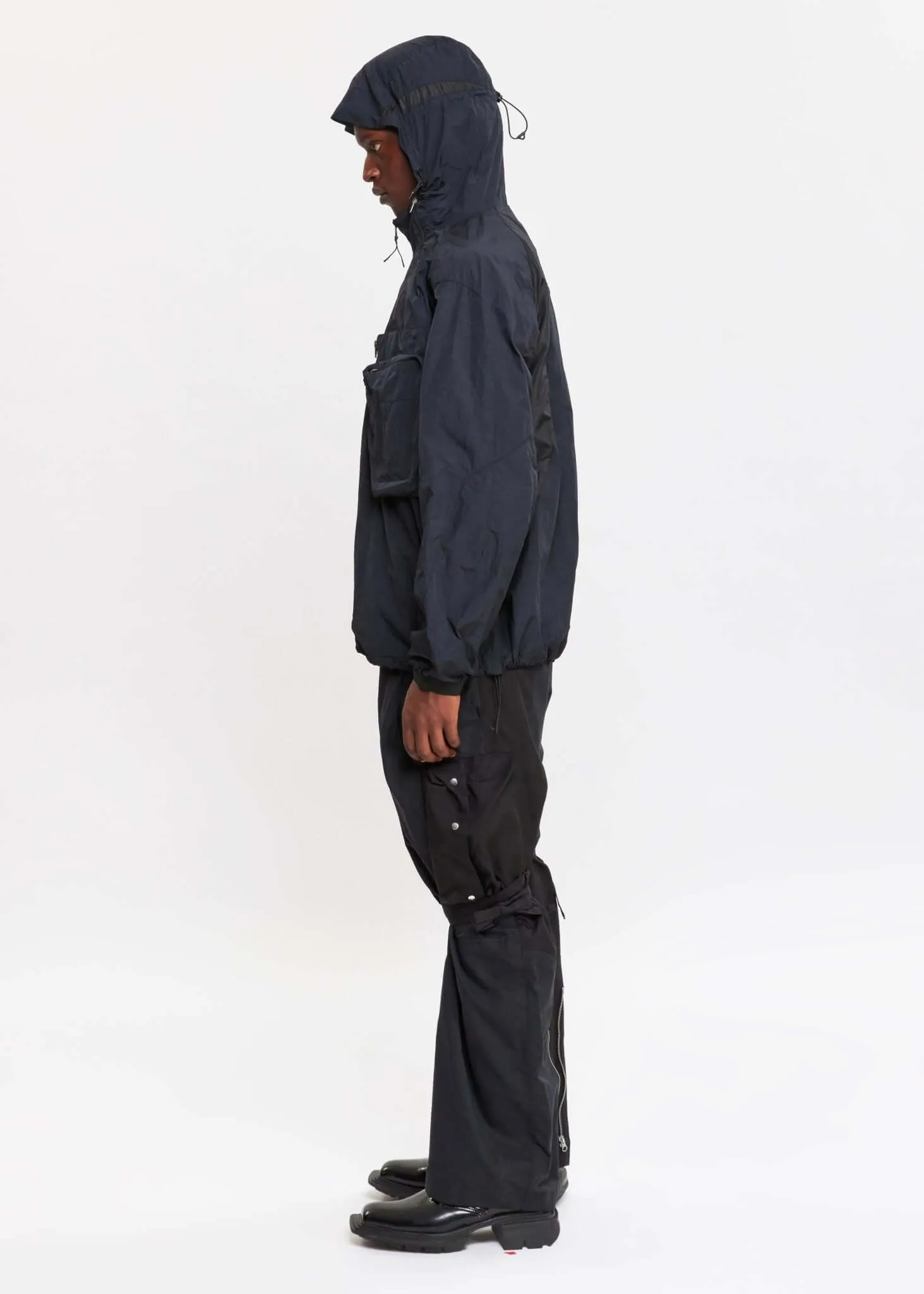 Smock Covert Paneled Parka