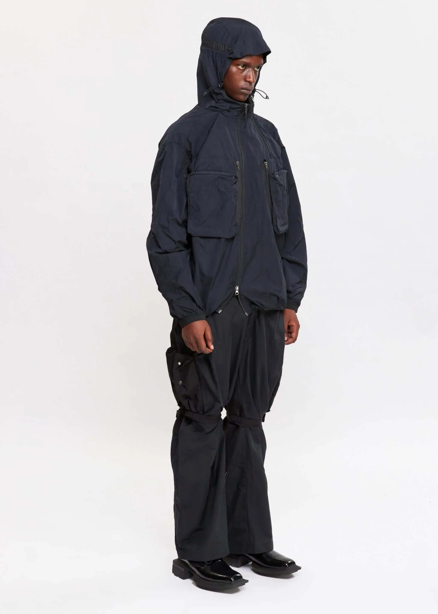 Smock Covert Paneled Parka