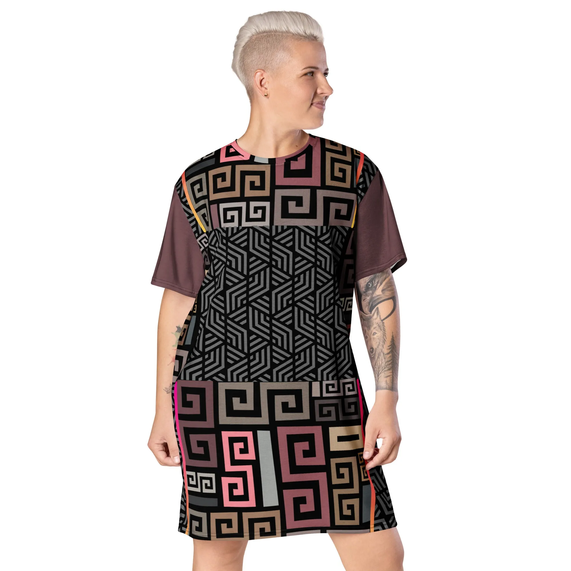 Squared Premium T-shirt dress