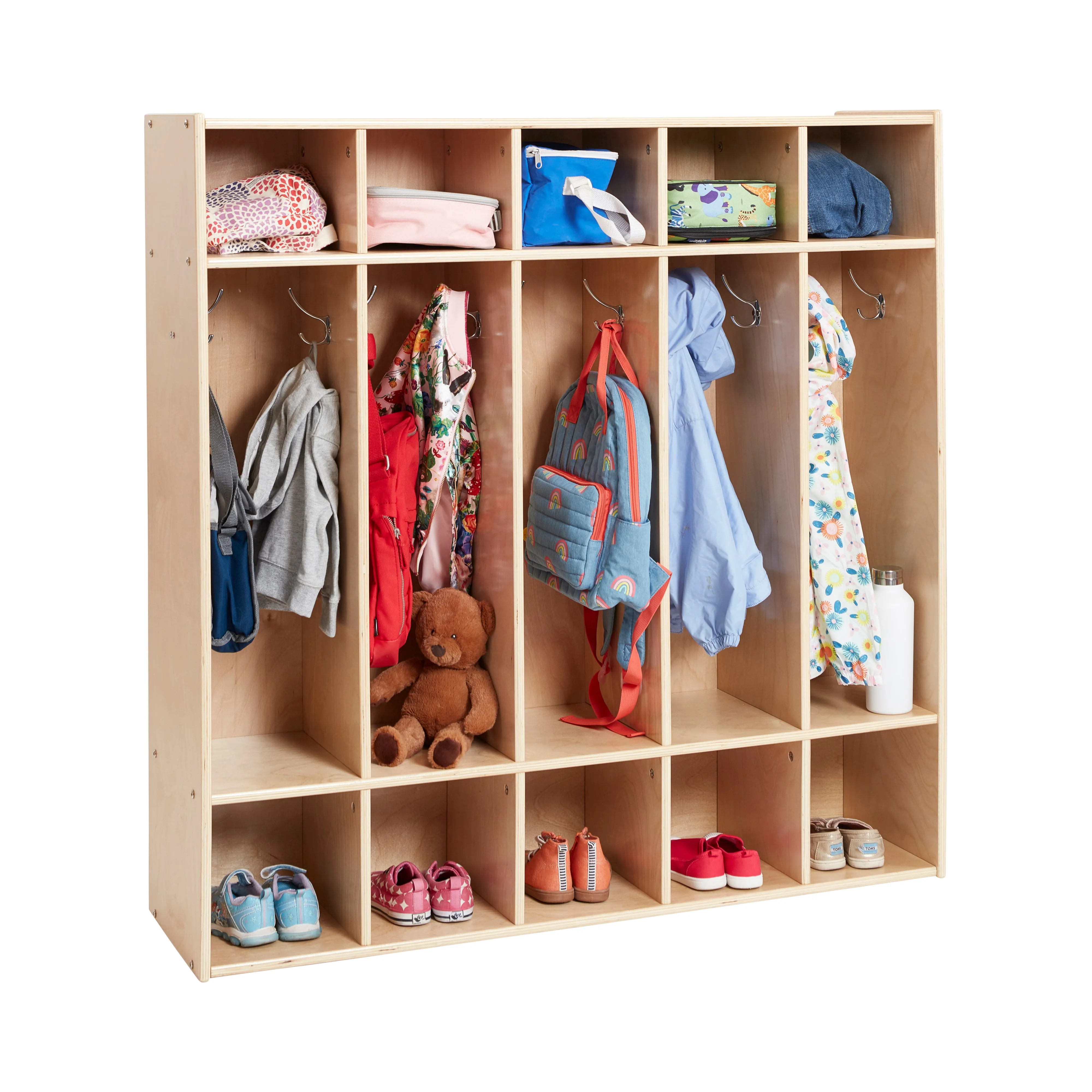 Streamline 5-Section Coat Locker, Classroom Furniture