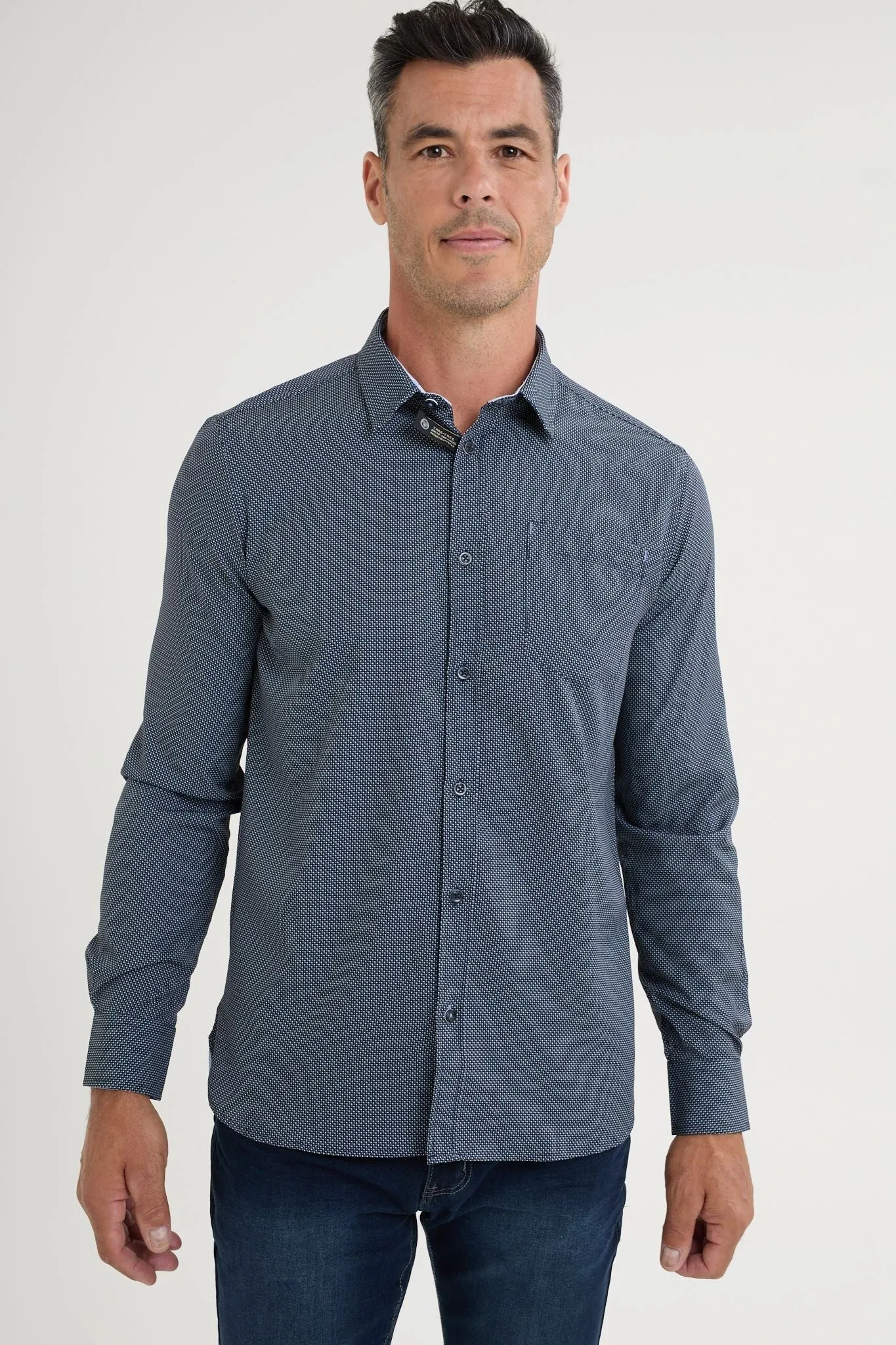 Stretch long sleeve shirt