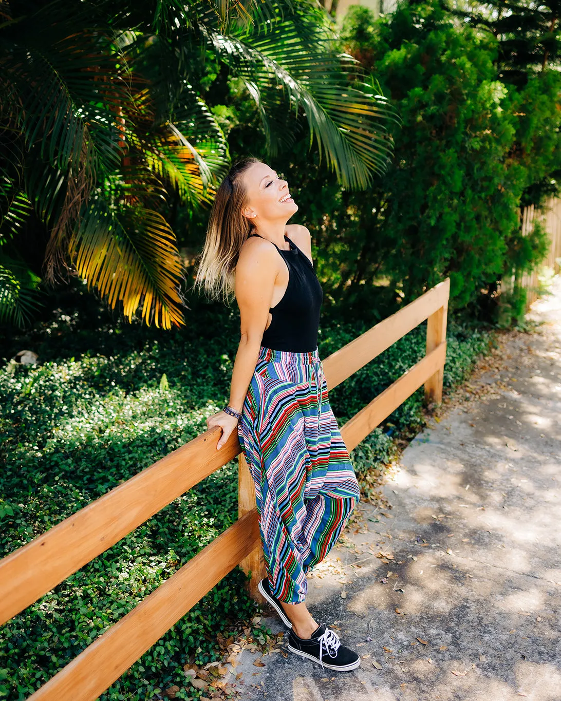 Stripe Savannah Harem Pants