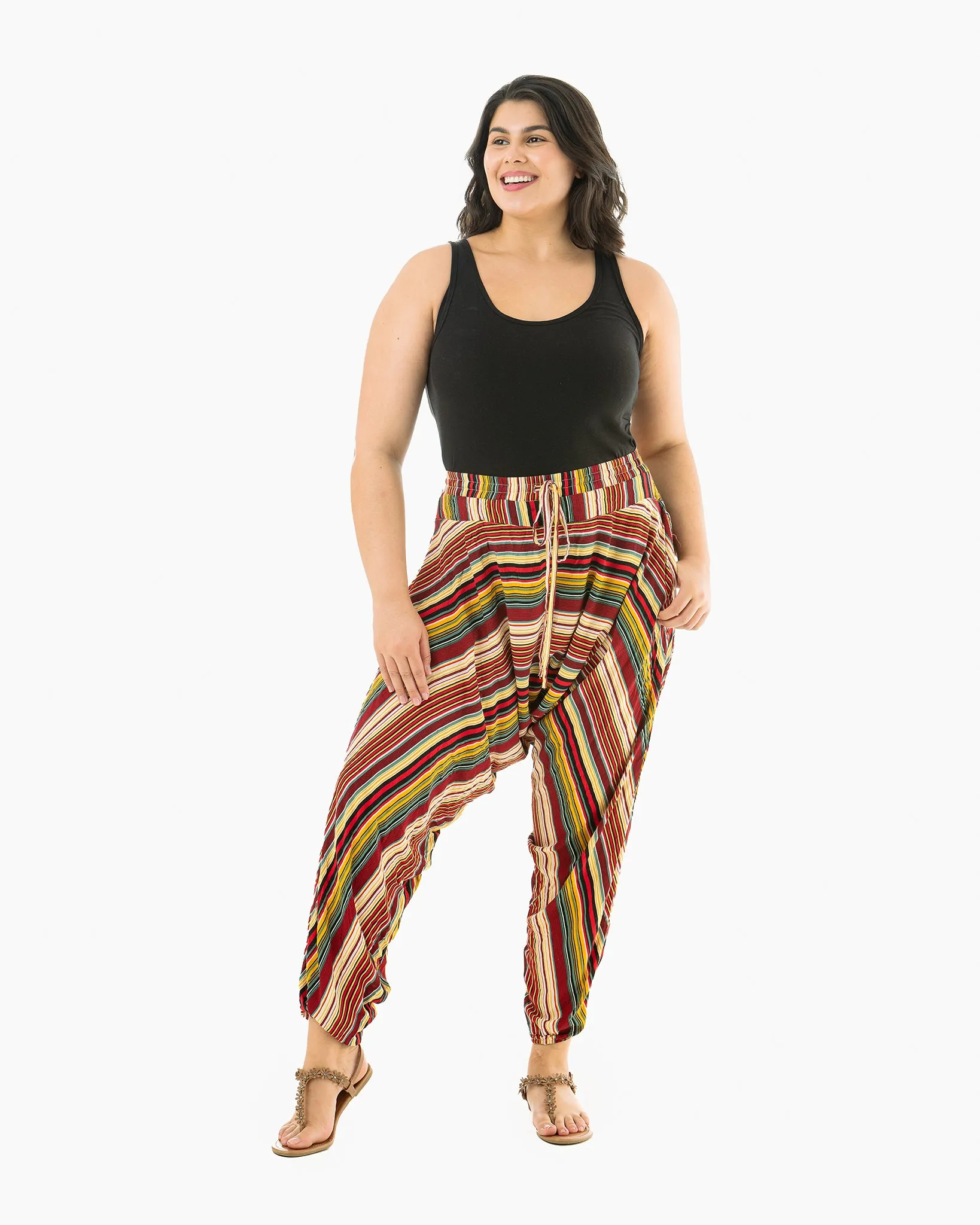 Stripe Savannah Harem Pants