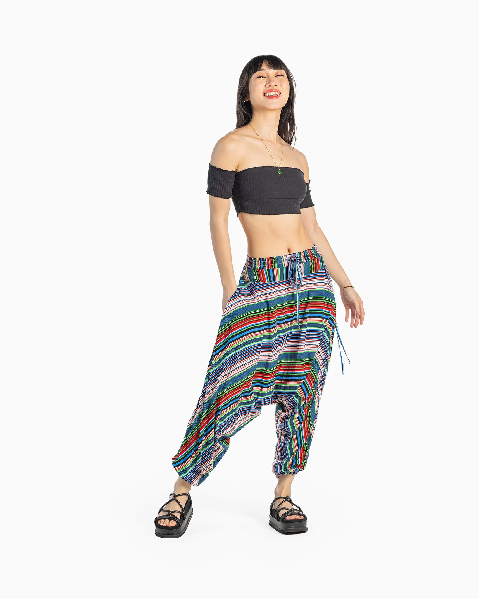 Stripe Savannah Harem Pants