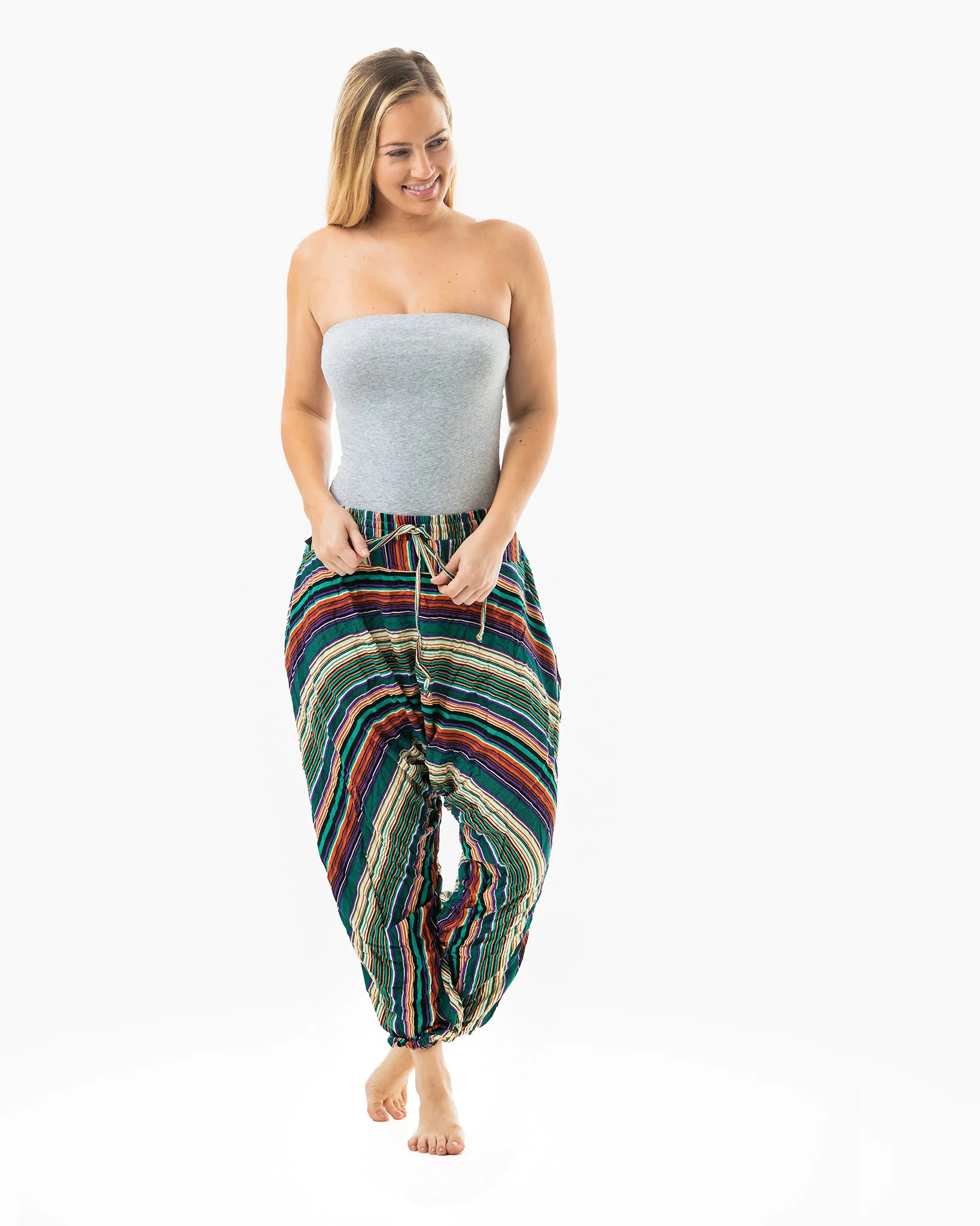 Stripe Savannah Harem Pants