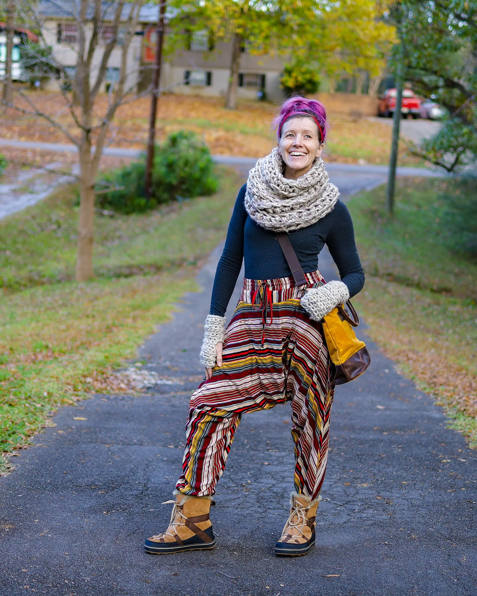 Stripe Savannah Harem Pants