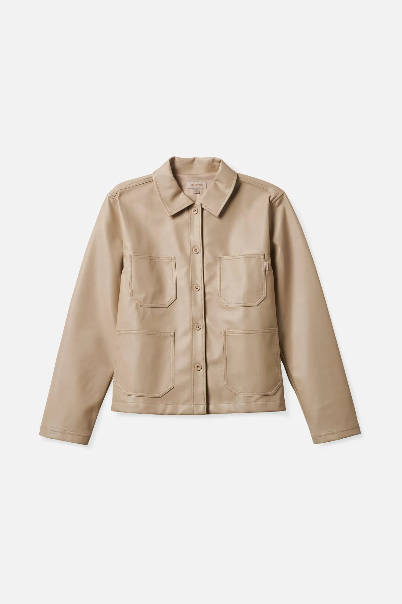 Survey Boxy Chore Coat - Beige