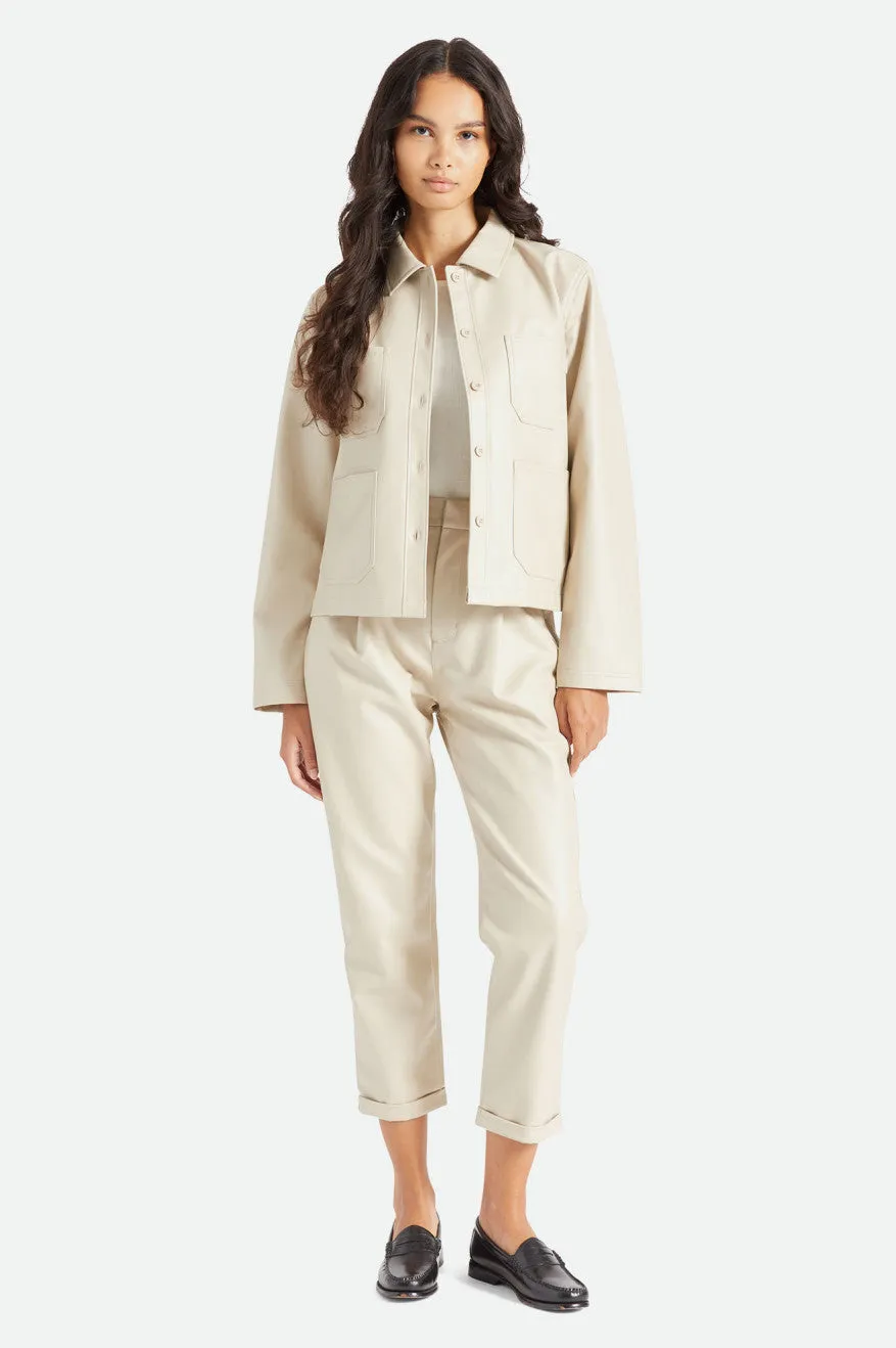 Survey Boxy Chore Coat - Beige