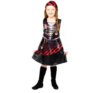 Sustainable Girls Pirate Costume