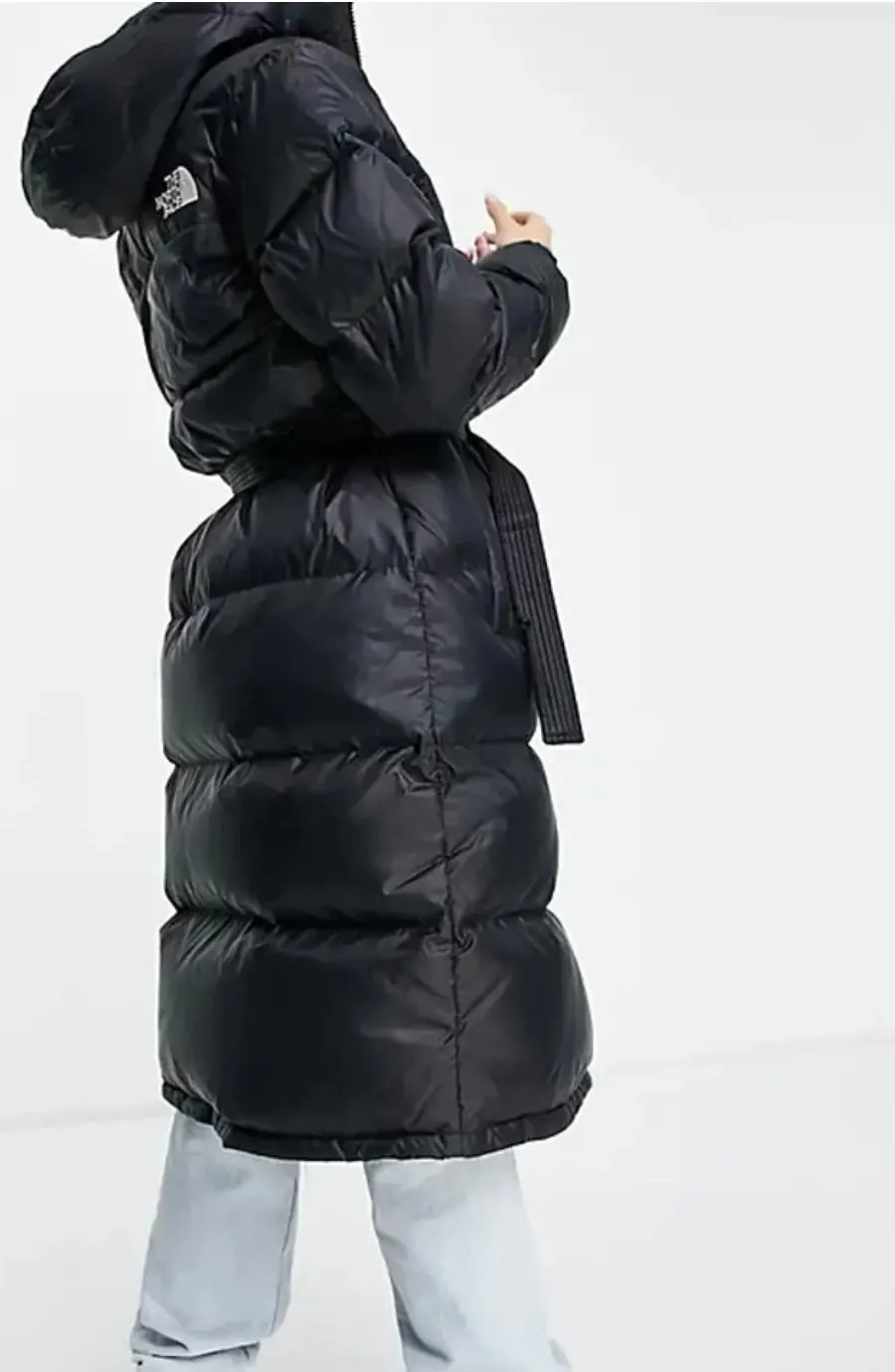 The North Face Women's Nuptse Belt Long Parka