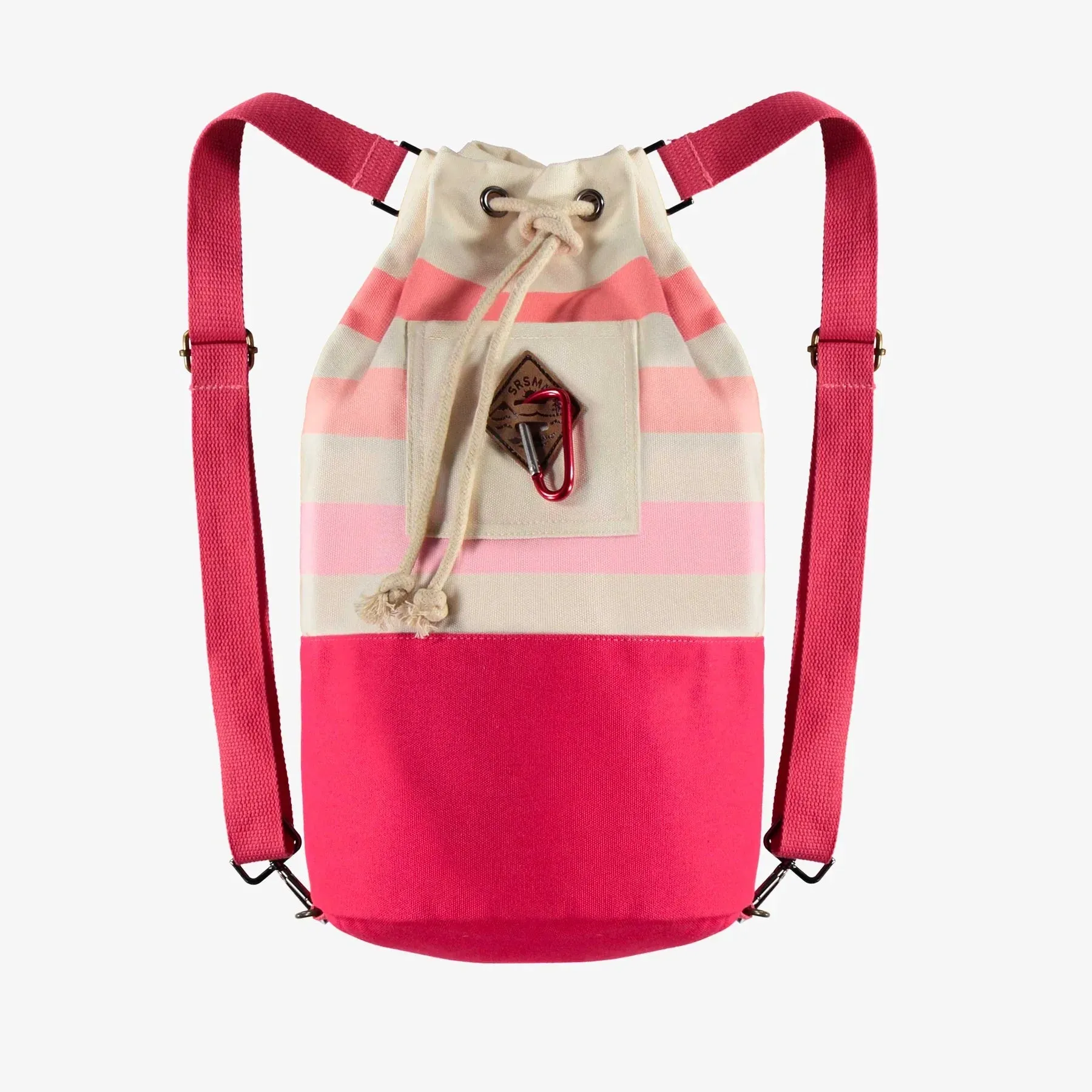 The Striped Beach Bag - Gradient Pink - KIDS