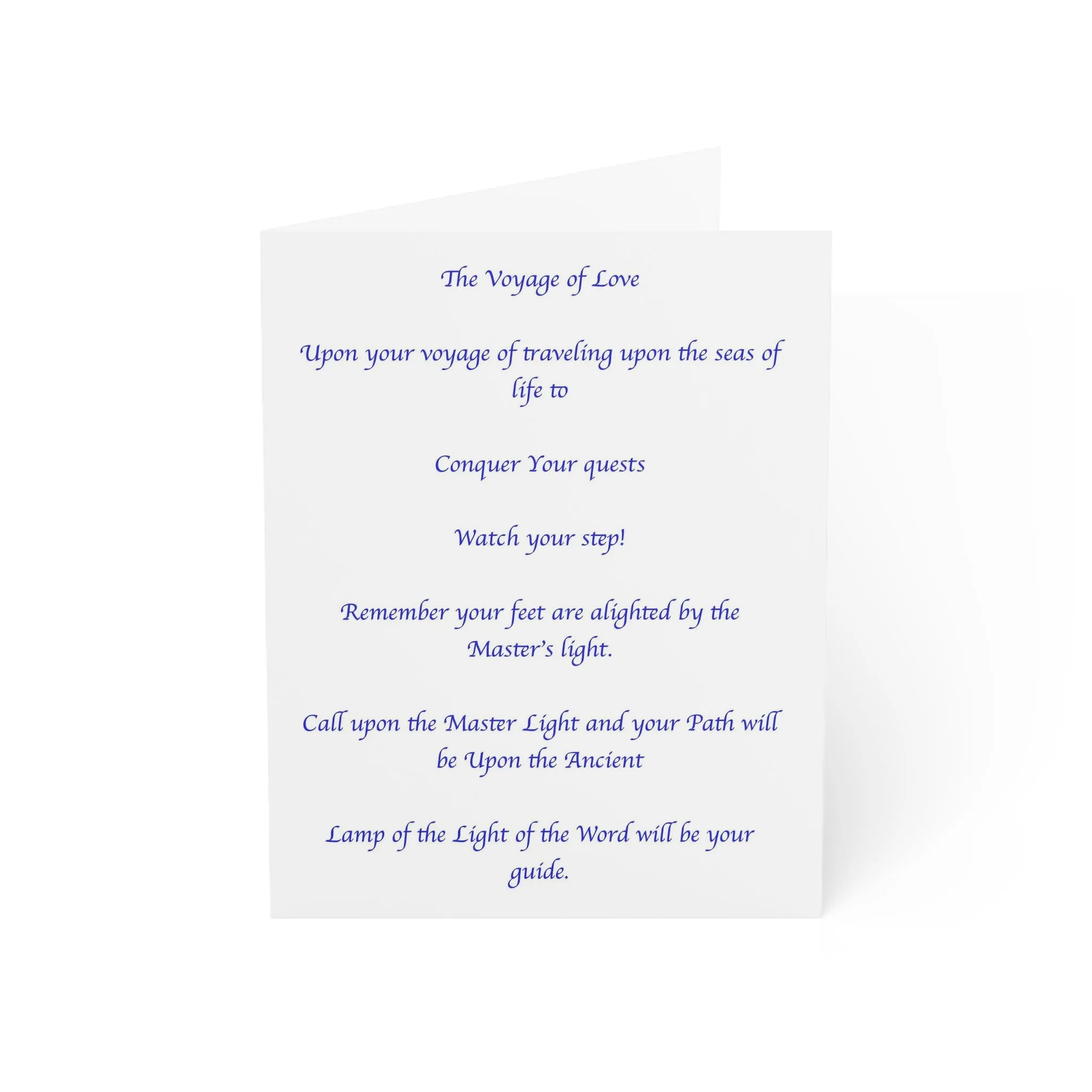 THE VOYAGE OF LOVE CARDS (Greeting Cards (1, 10, 30, and 50pcs))