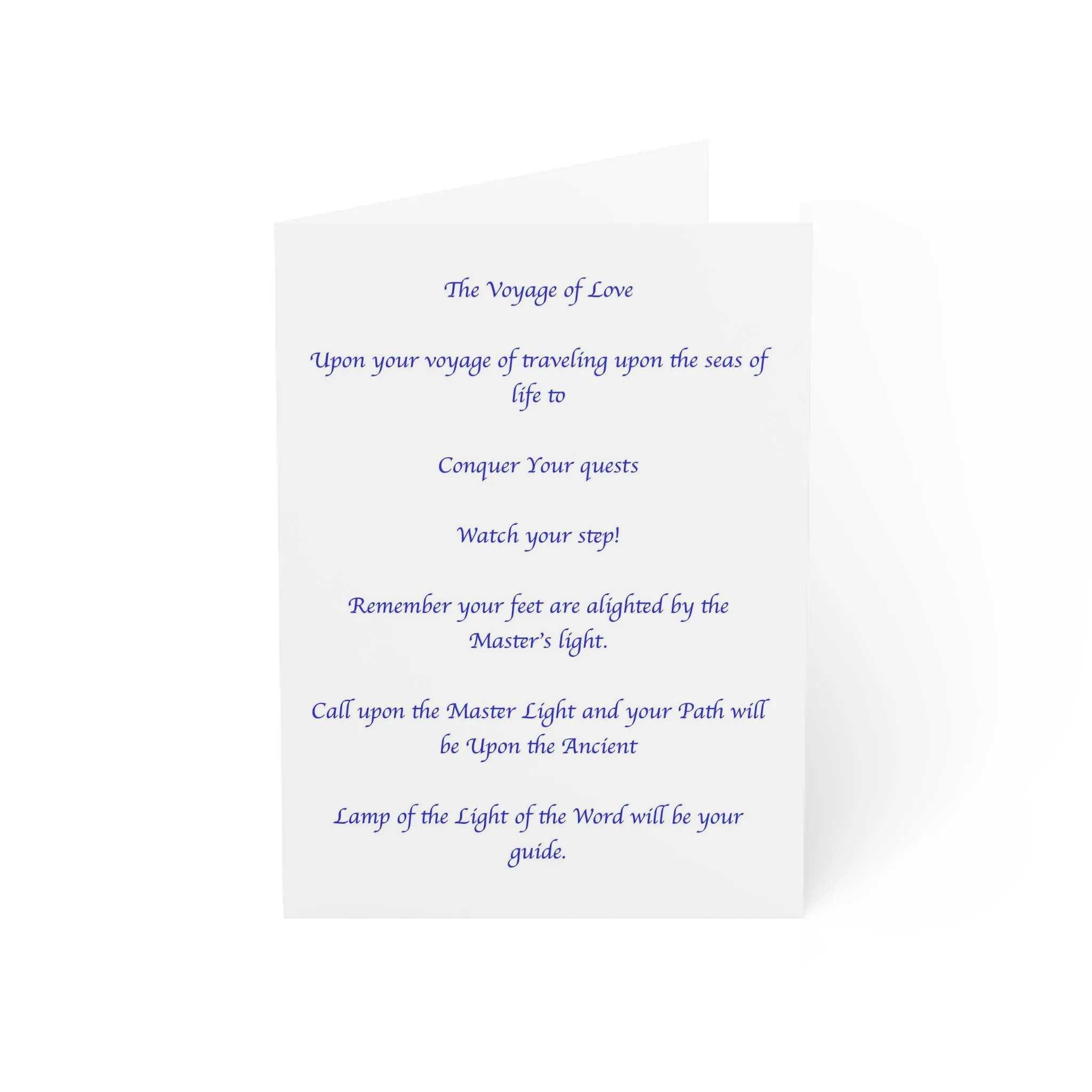 THE VOYAGE OF LOVE CARDS (Greeting Cards (1, 10, 30, and 50pcs))