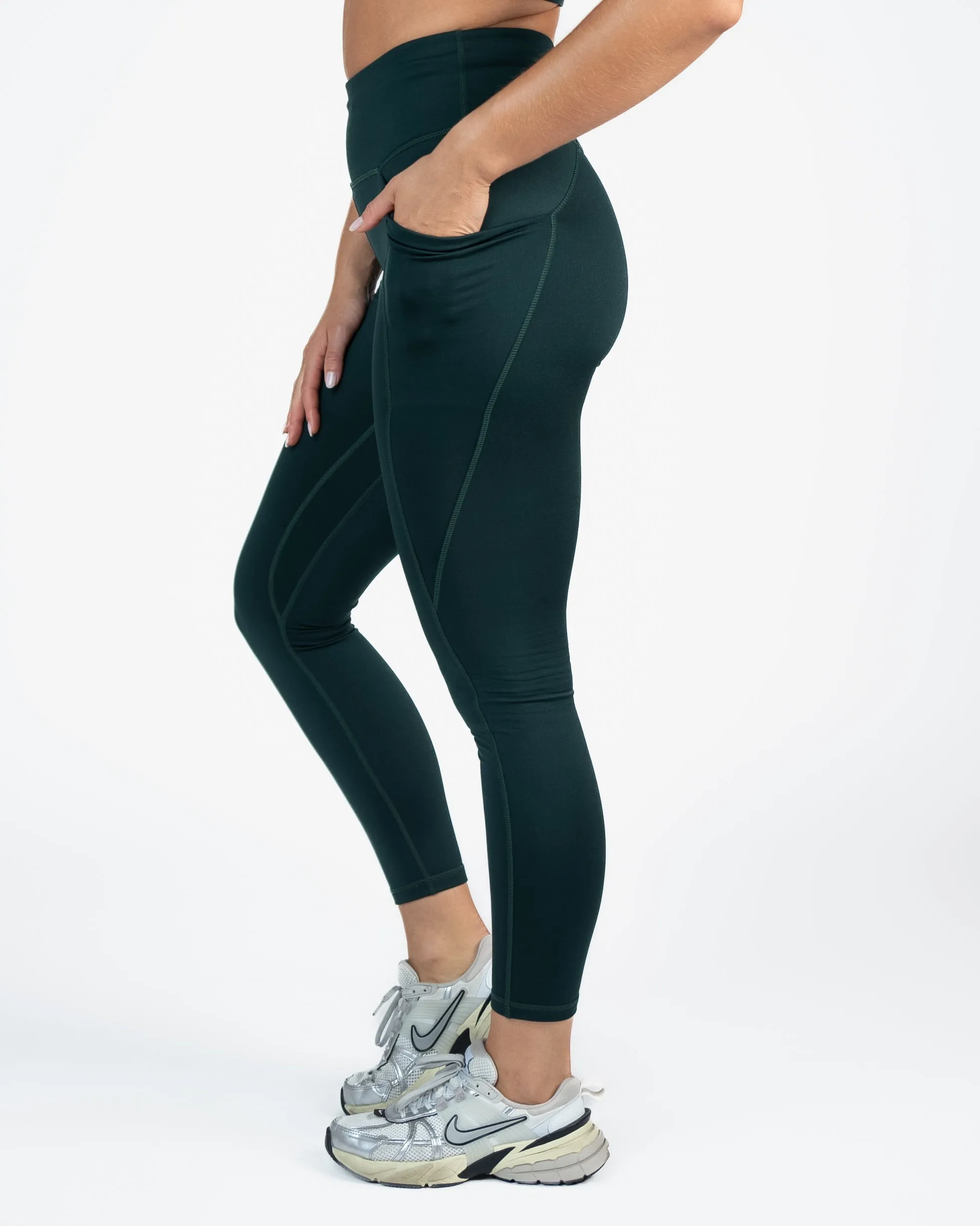 Thermal Warm Leggings - Juniper